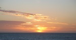 Sunset at Hartenbos Beach